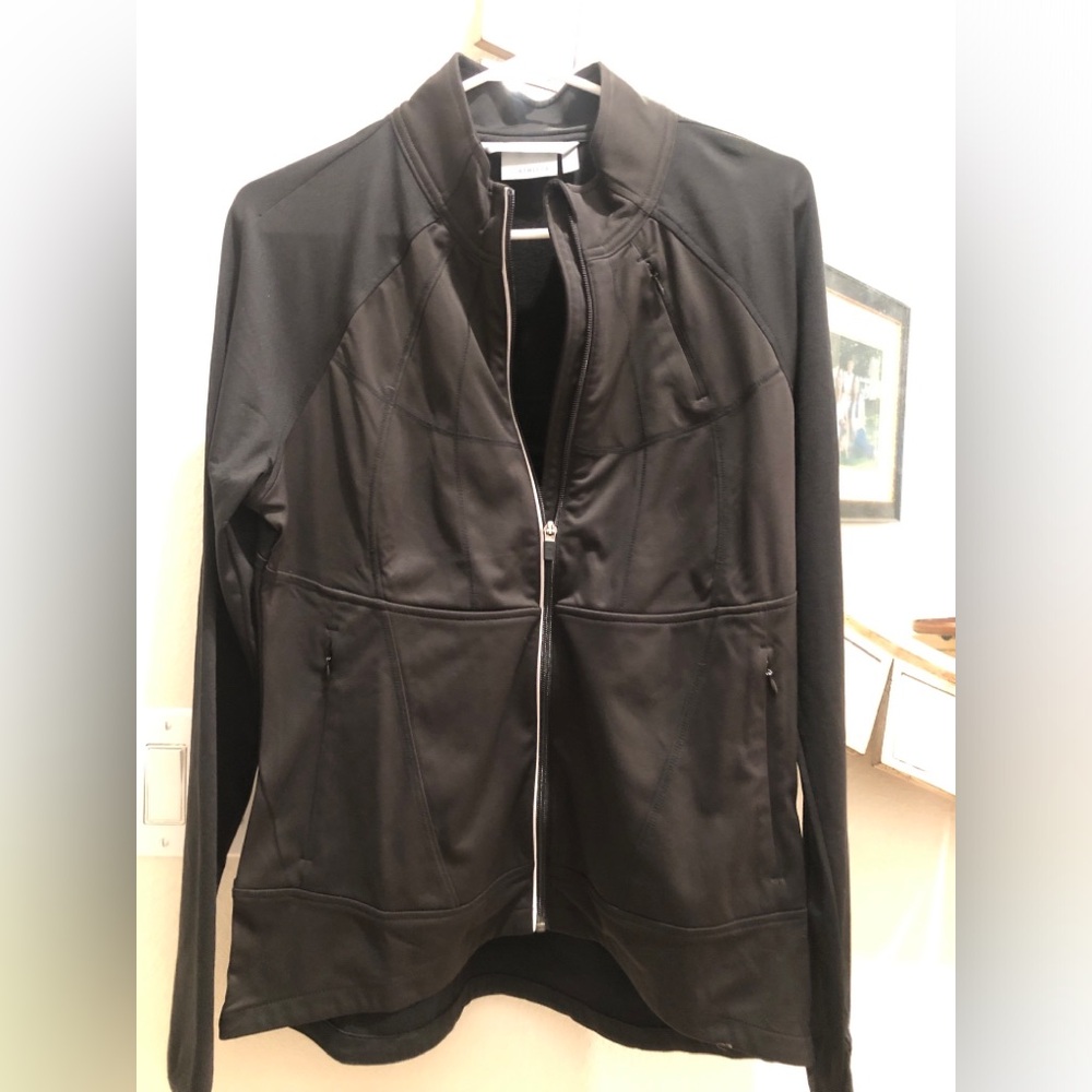 Athleta full zip up jacket size Large